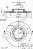 BREMBO 08.7223.10 Brake Disc